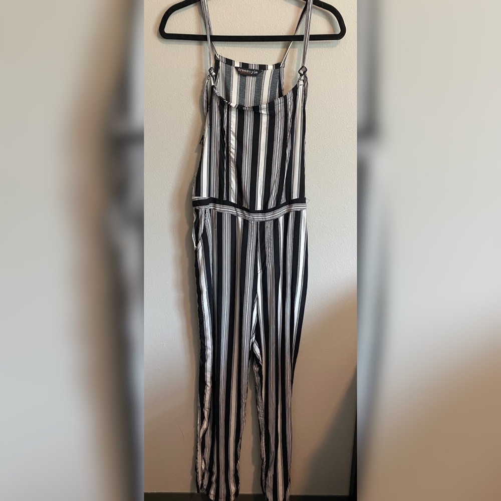 Open side jumpsuit